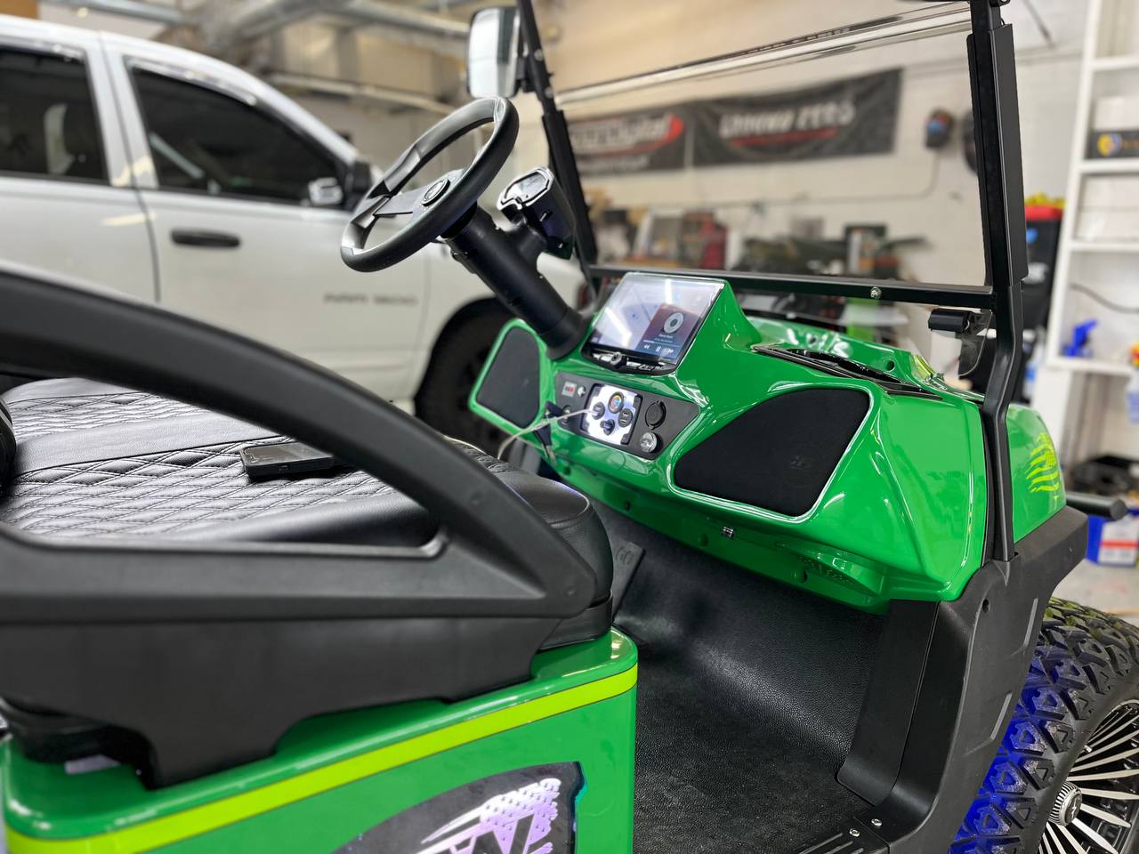 Golf Cart Custom Audio Head Unit