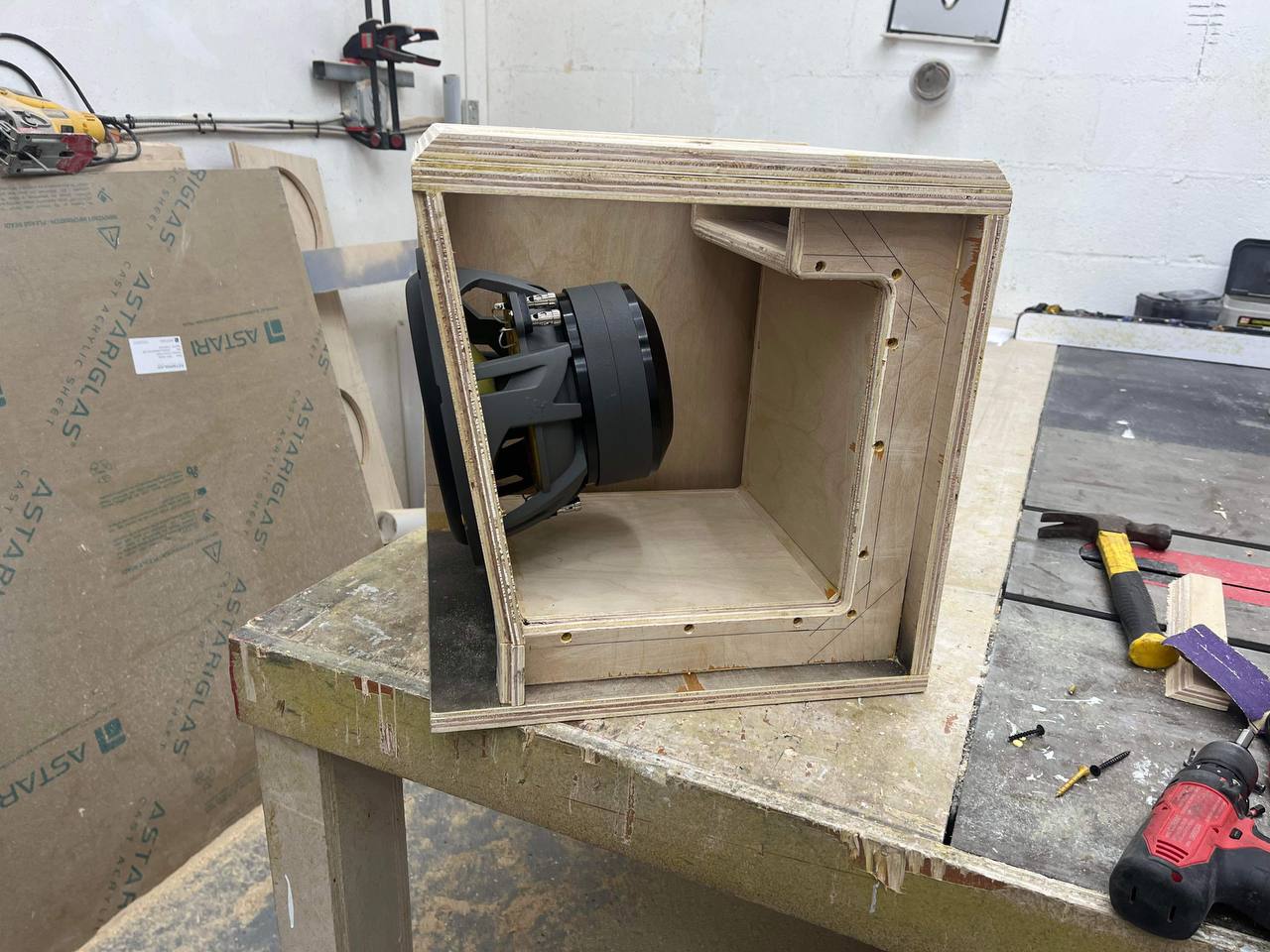 Wooden Sub Enclosure Fabrication